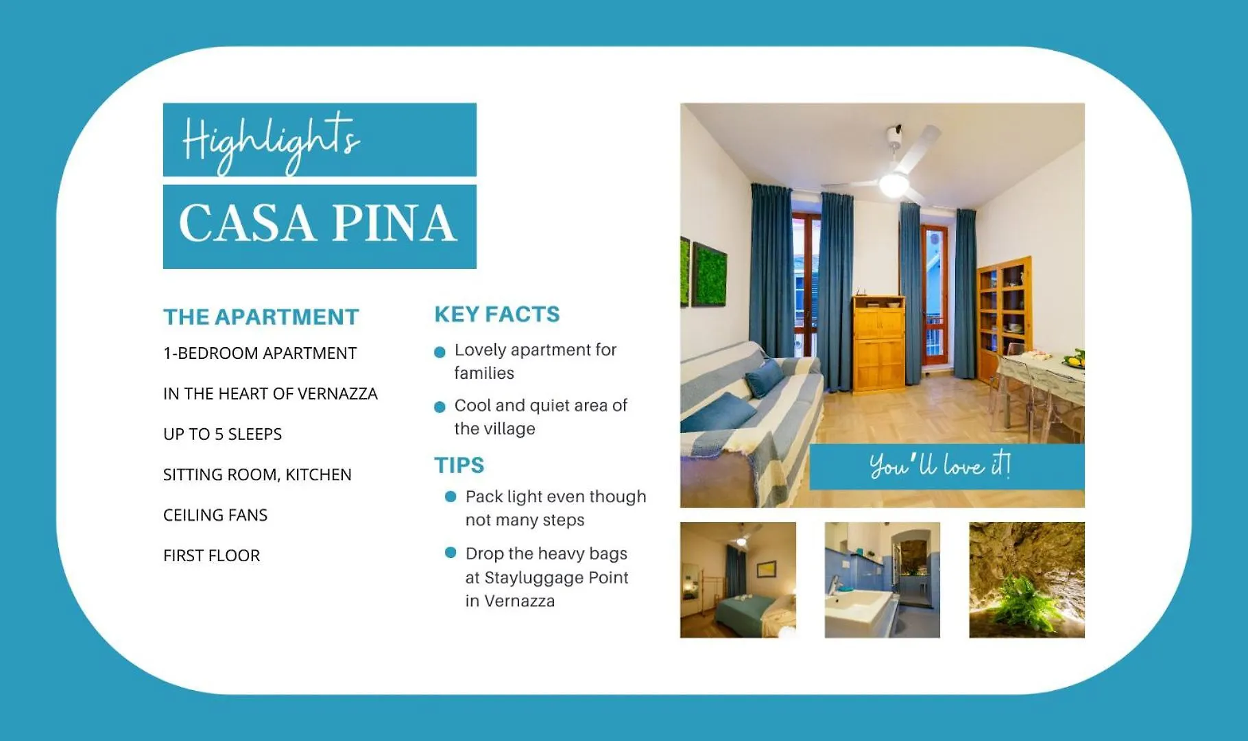Casa Pina Quiet Apartment Vernazza